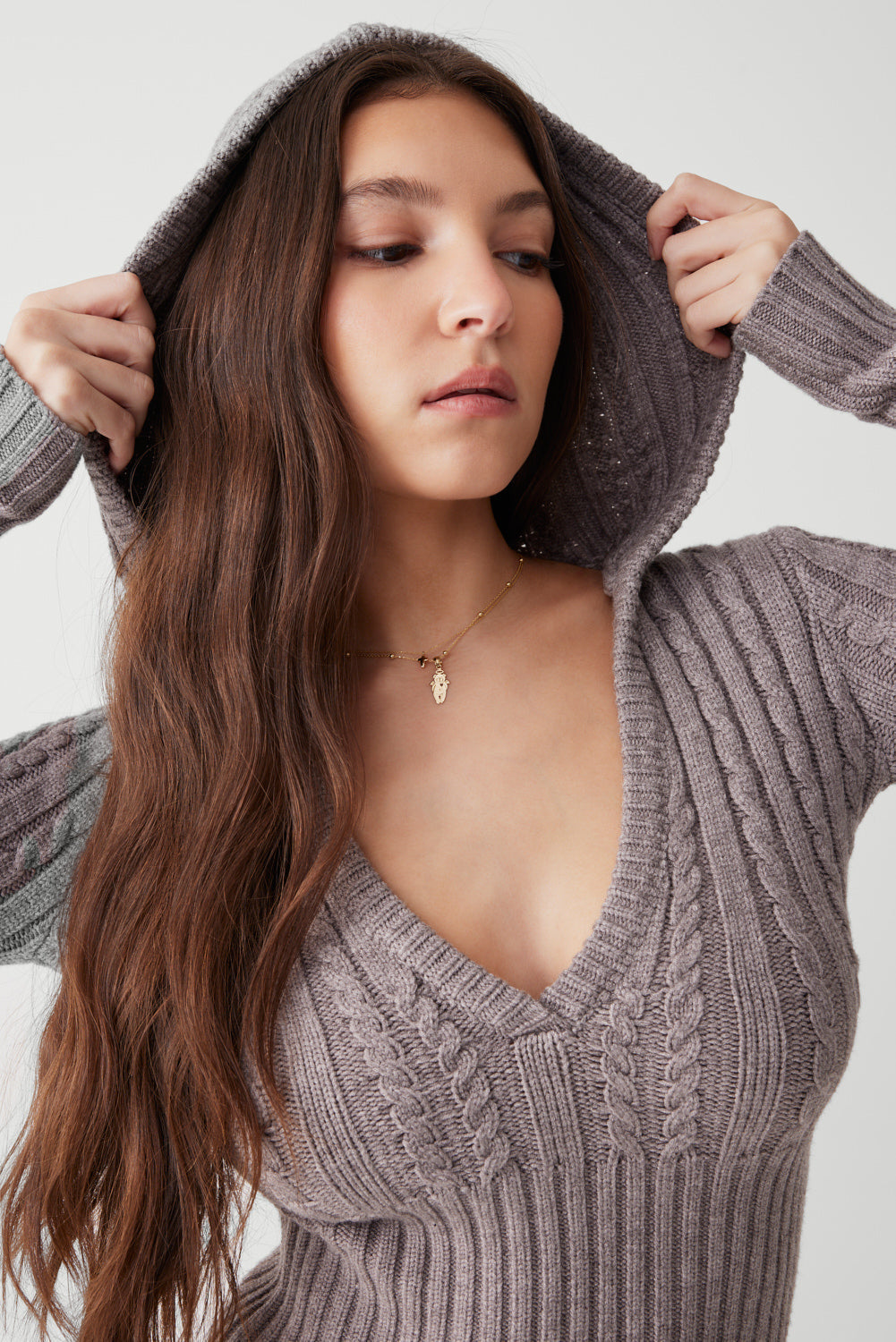 Evermore Cable Cloud Knit Sweater