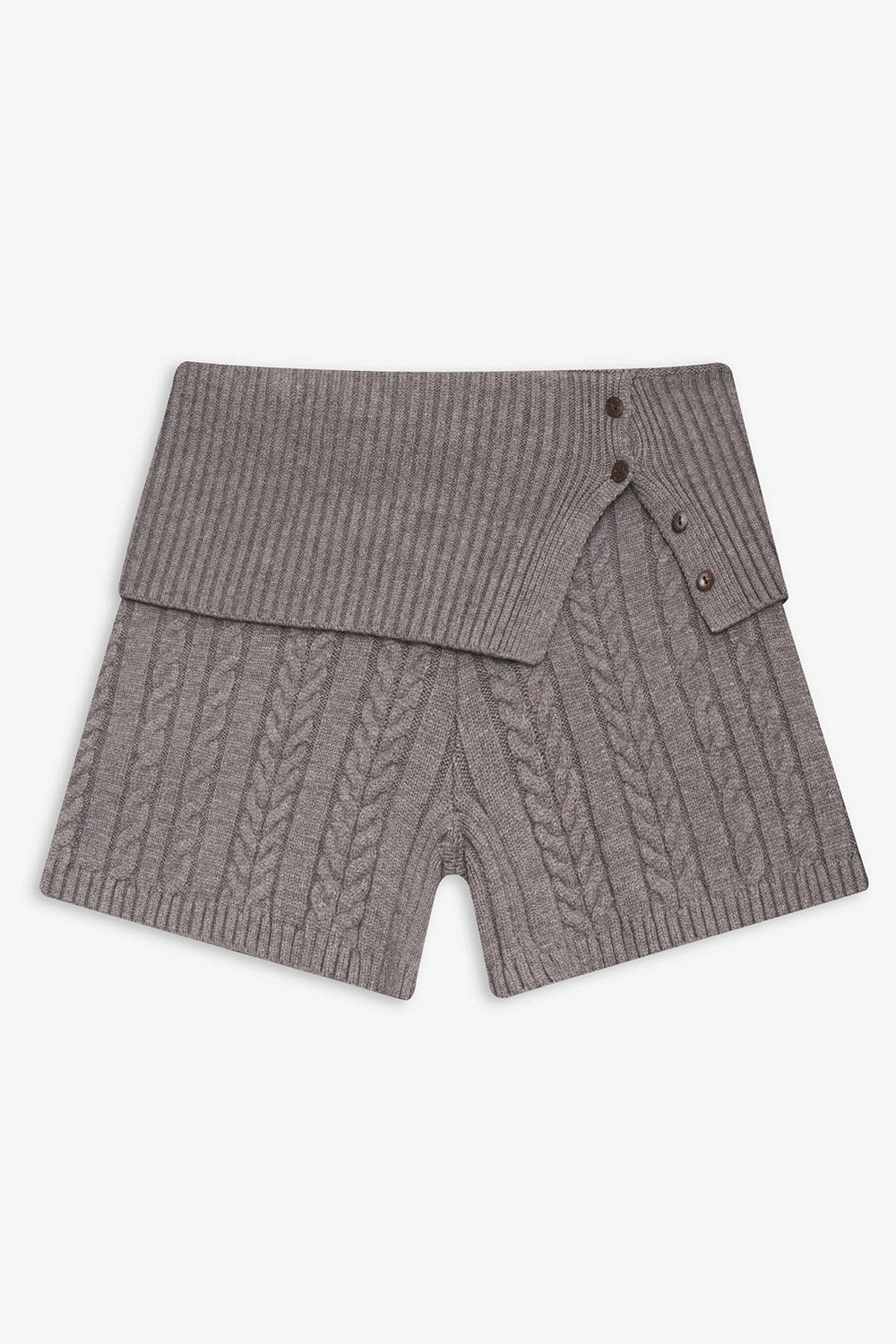 Nolan Cable Cloud Knit Mini Short