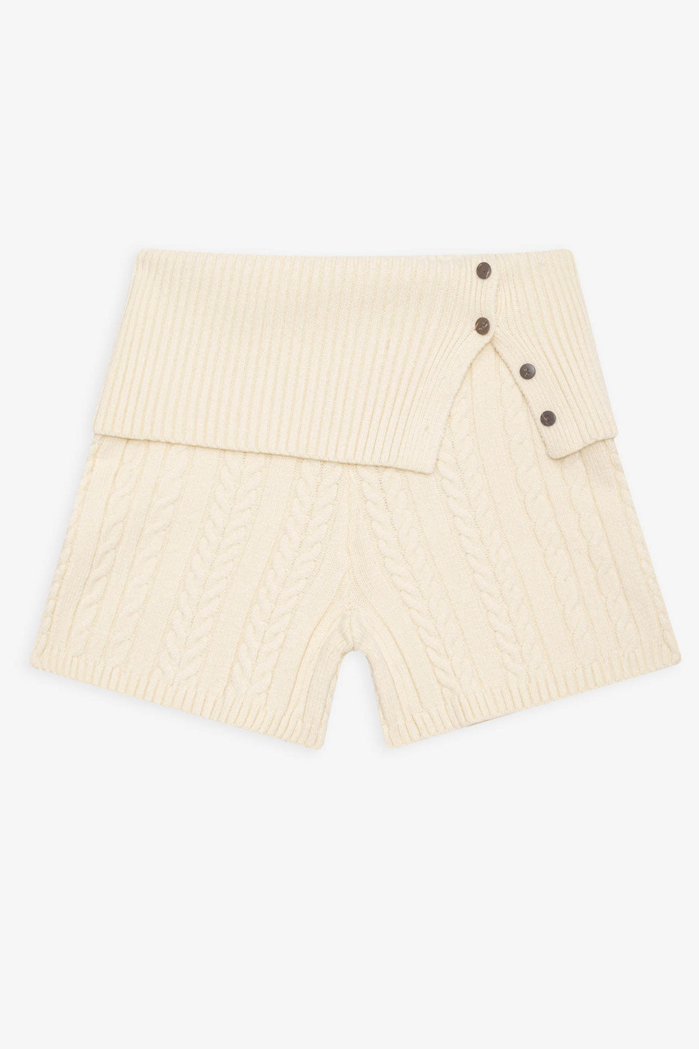 Nolan Cable Cloud Knit Mini Short