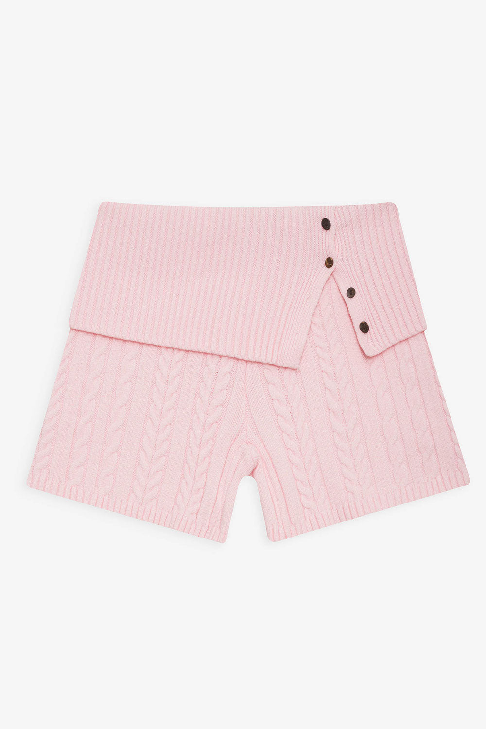 Nolan Cable Cloud Knit Mini Short
