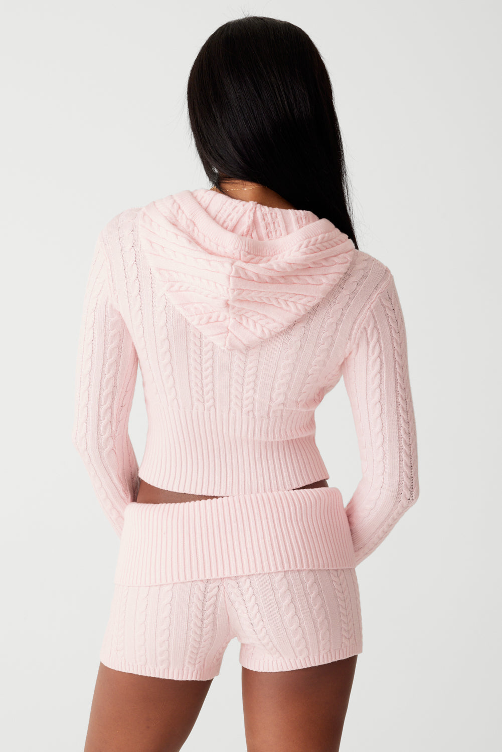 Nolan Cable Cloud Knit Mini Short