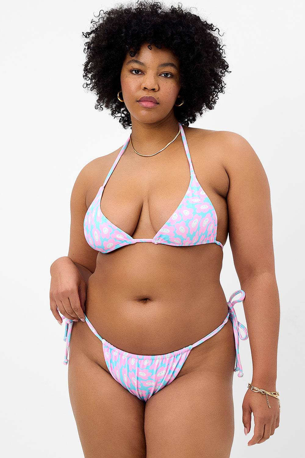 Tia Terry String Bikini Bottom