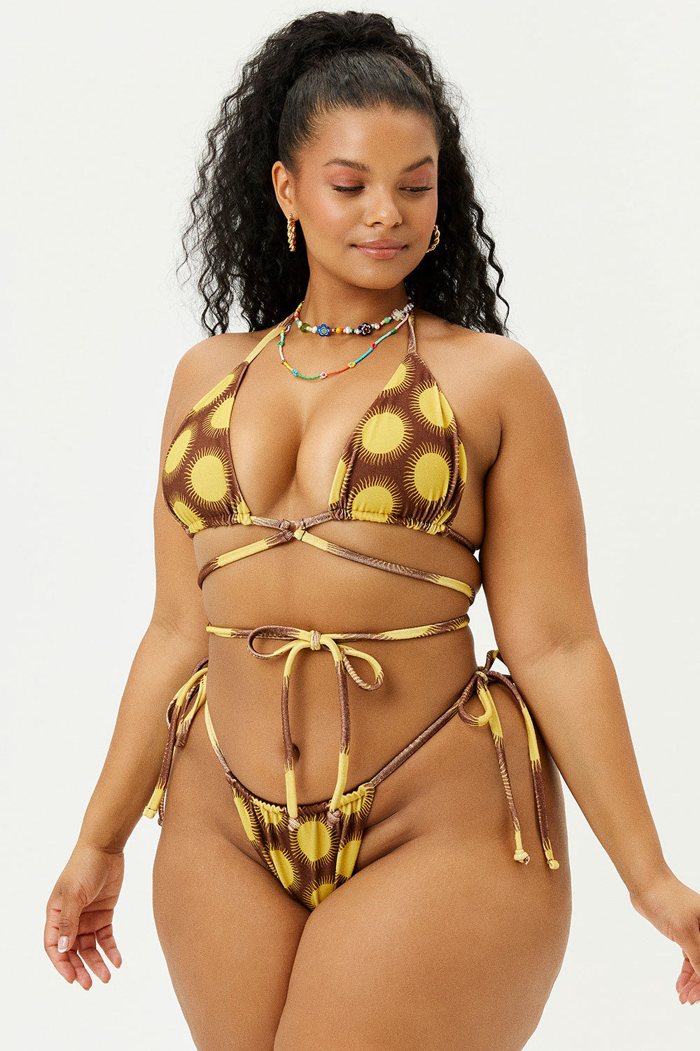 Tia Terry String Bikini Bottom