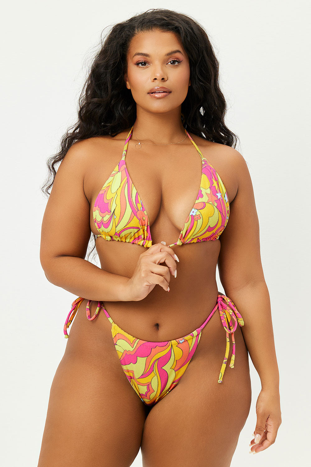 Tia Terry String Bikini Bottom