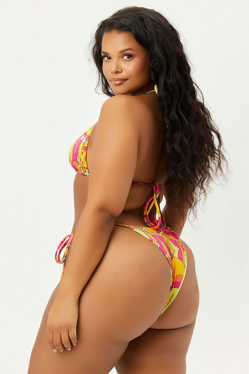 Tia Terry String Bikini Bottom