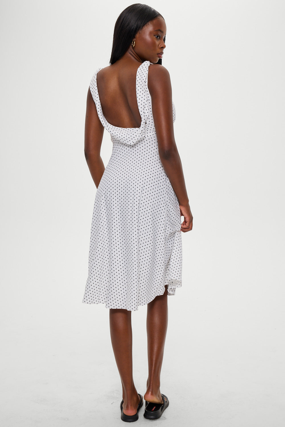 Aurora Satin Midi Dress