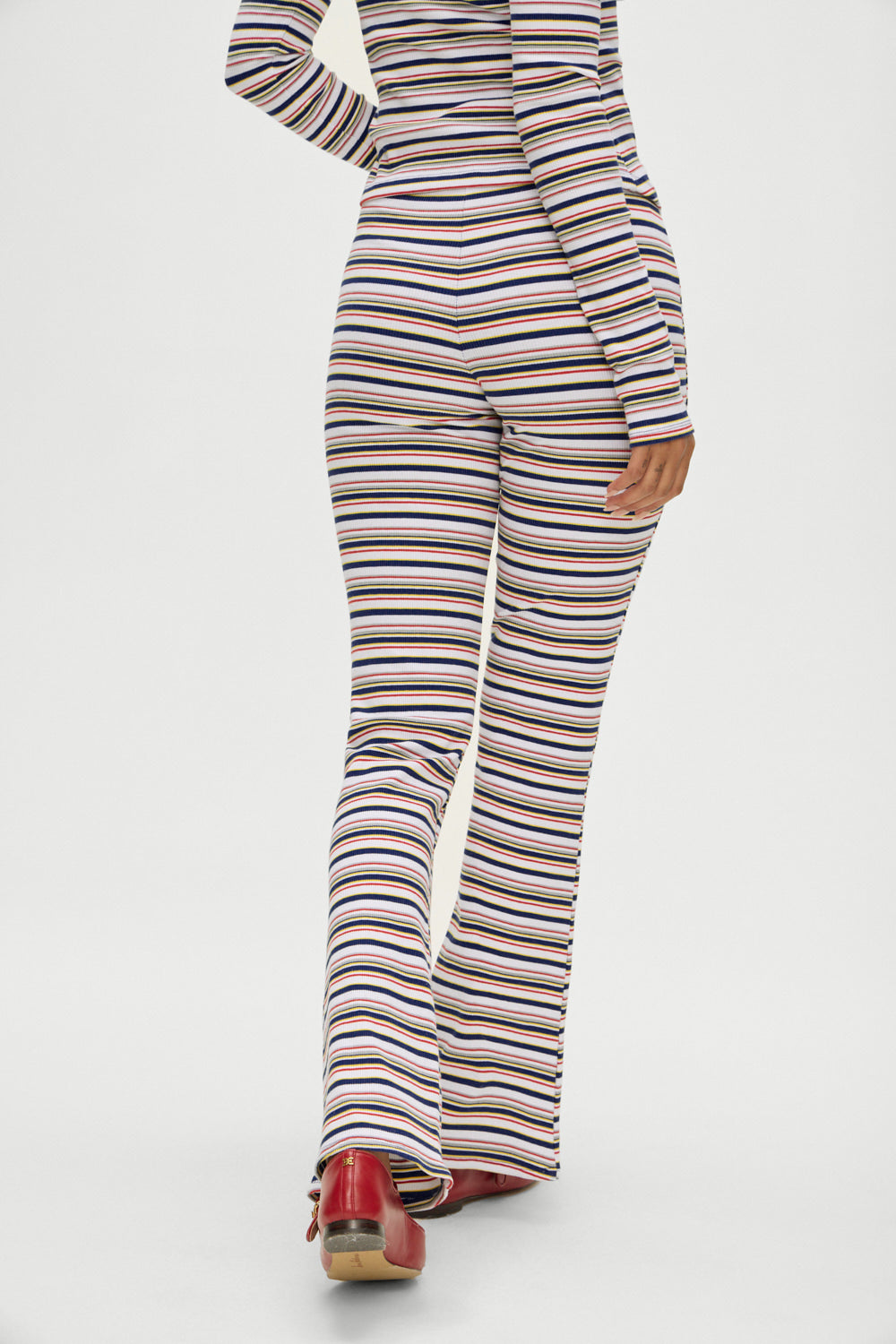 Blair Striped Cotton Pants