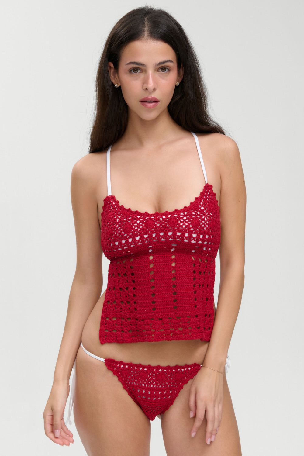 Nari Crochet Tankini