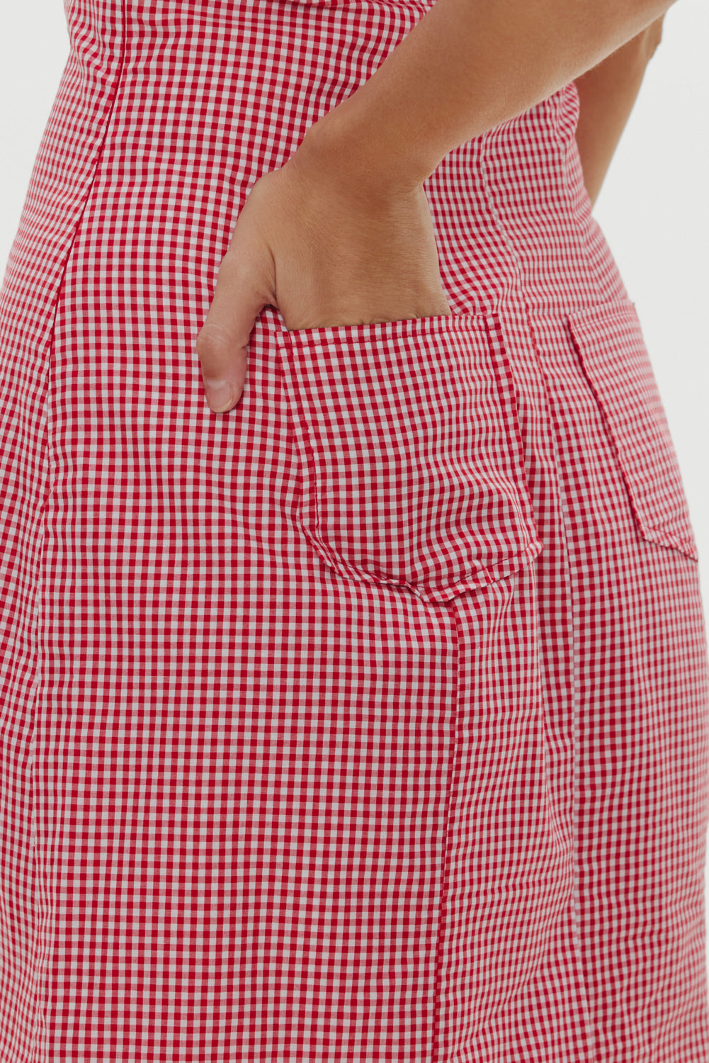 Poppy Strapless Cotton Mini Dress