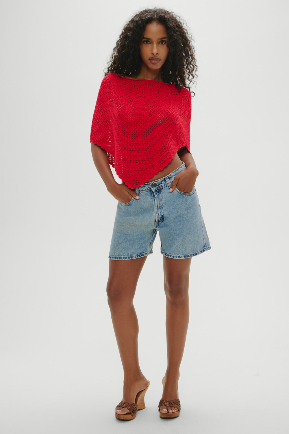 Sophie Crochet Poncho