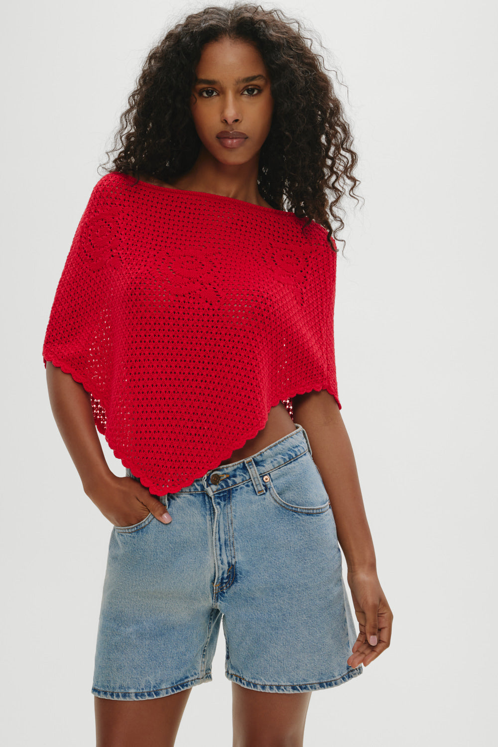 Sophie Crochet Poncho