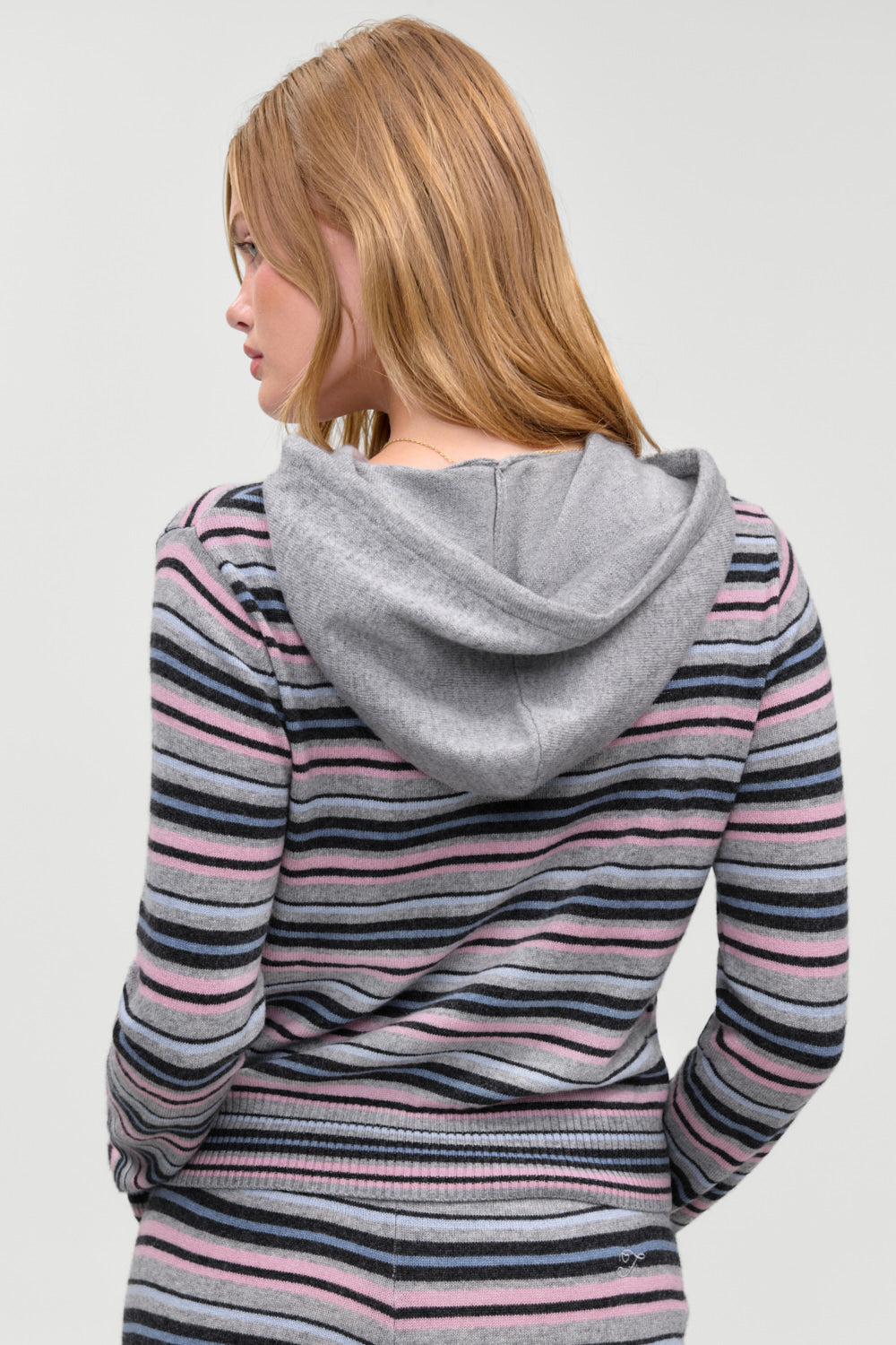 Topanga Cashmere Zip Up Hoodie