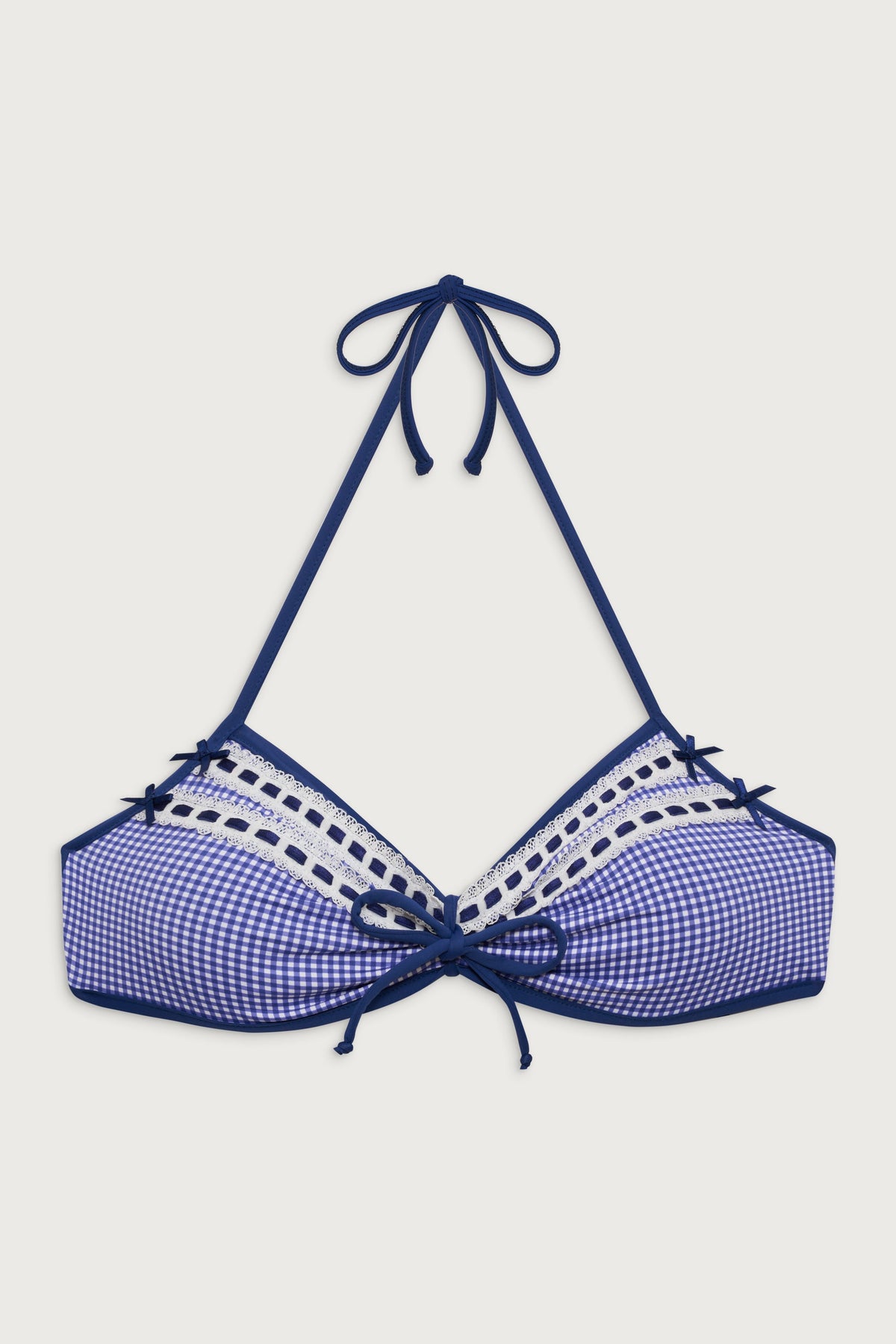 Jessup Triangle Halter Bikini Top