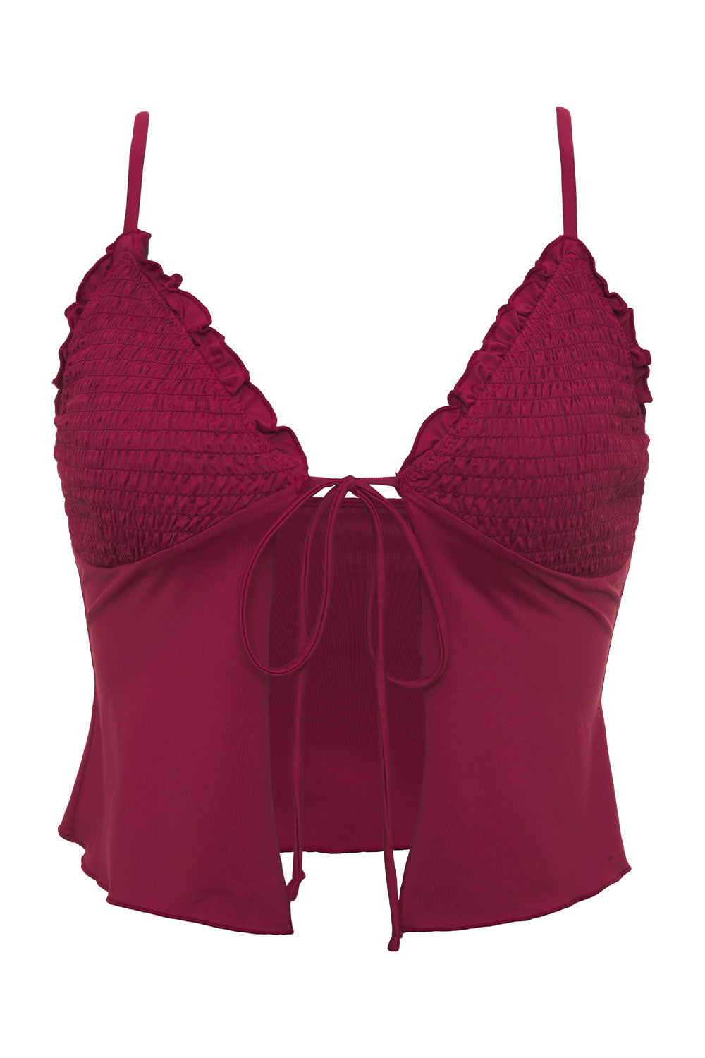 Penelope Ruffle Tankini Bikini Top