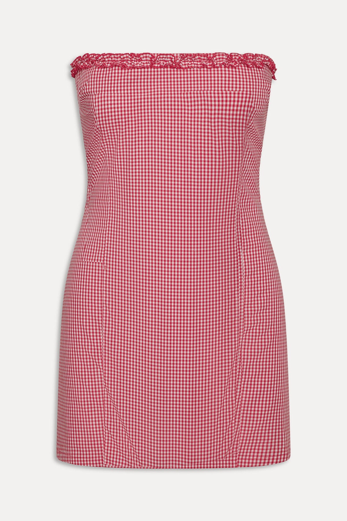 Poppy Strapless Cotton Mini Dress