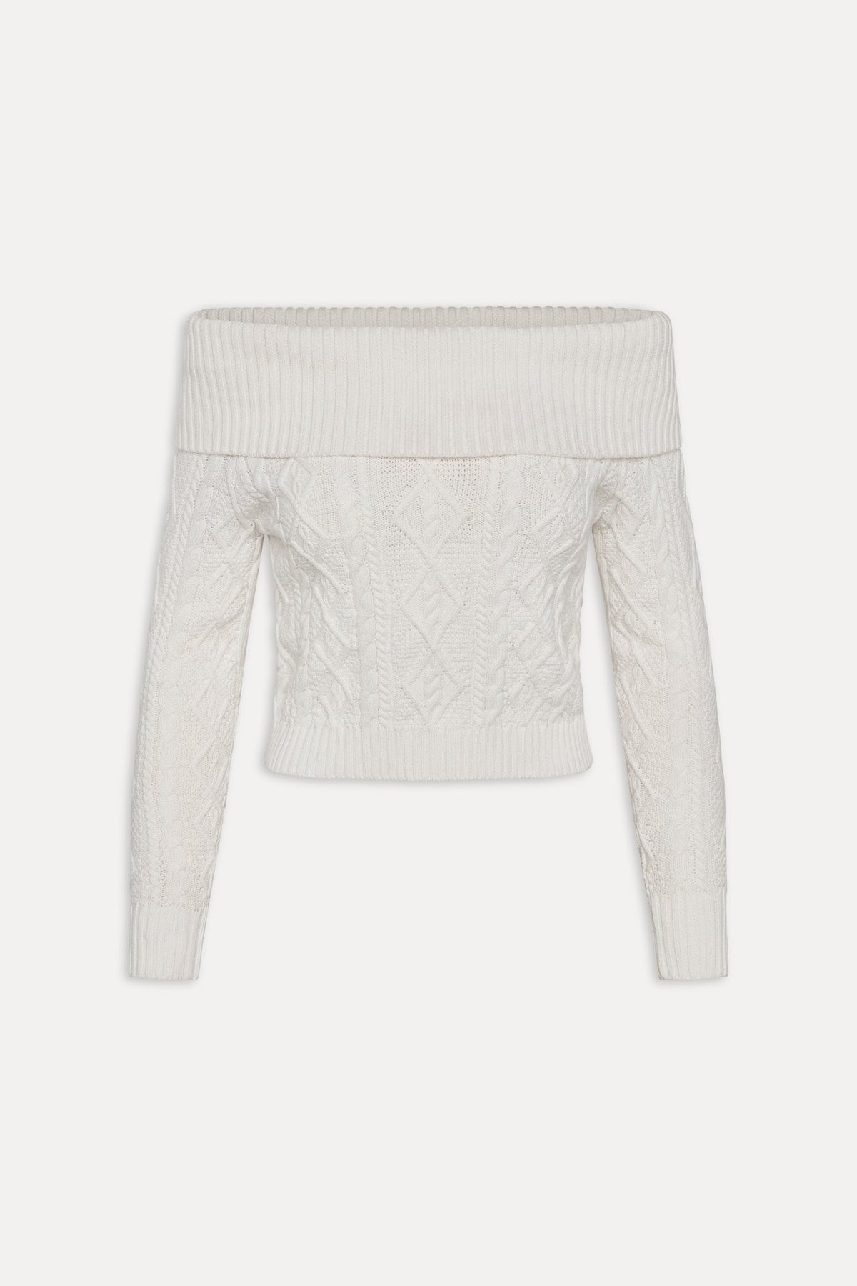 Saint Off The Shoulder Knit Sweater