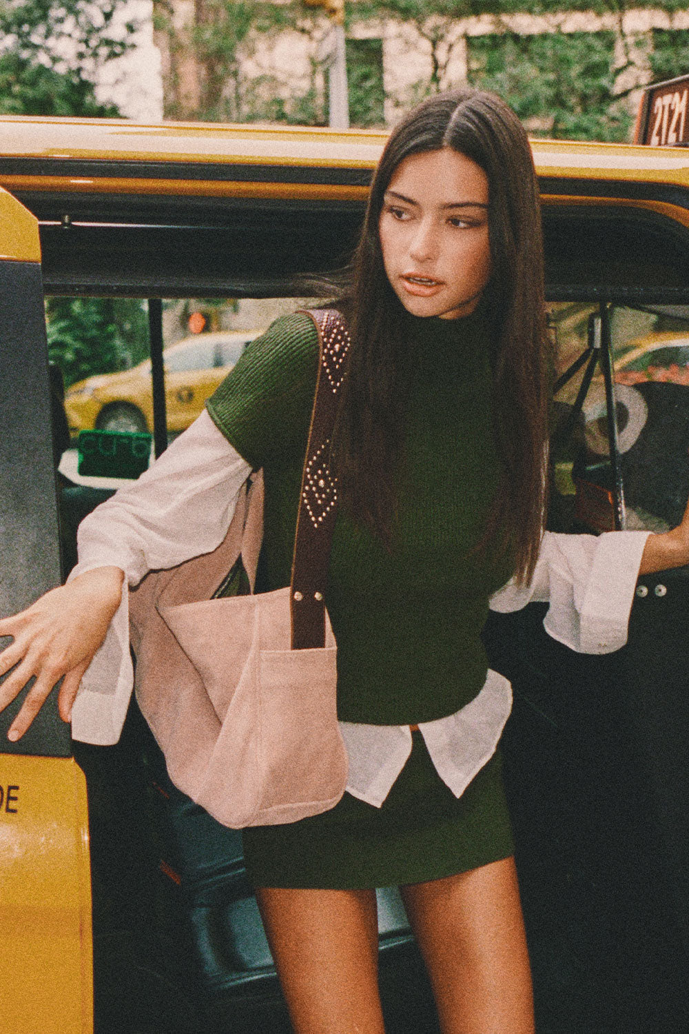 Harmony Cloud Knit Mockneck Top