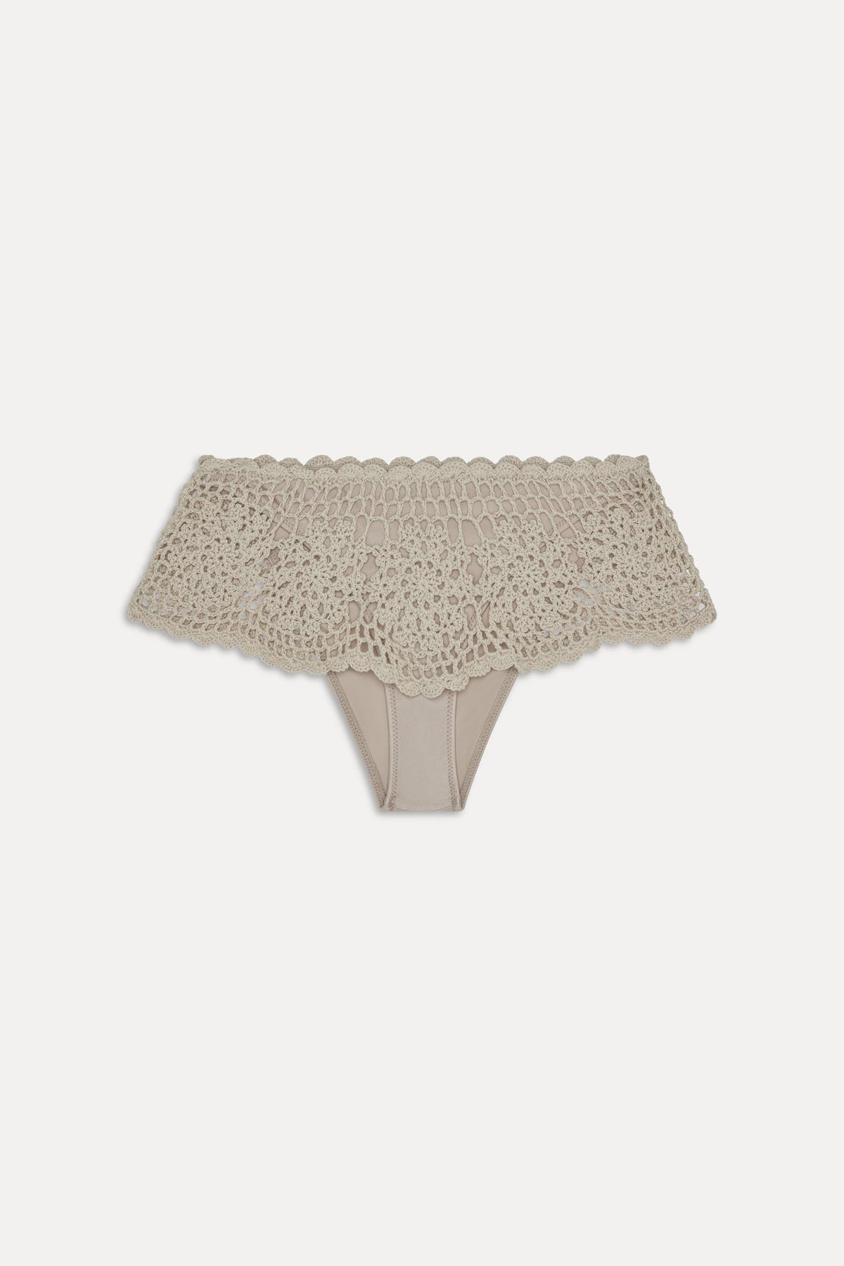 Shelly Crochet Shine Swim Skirt