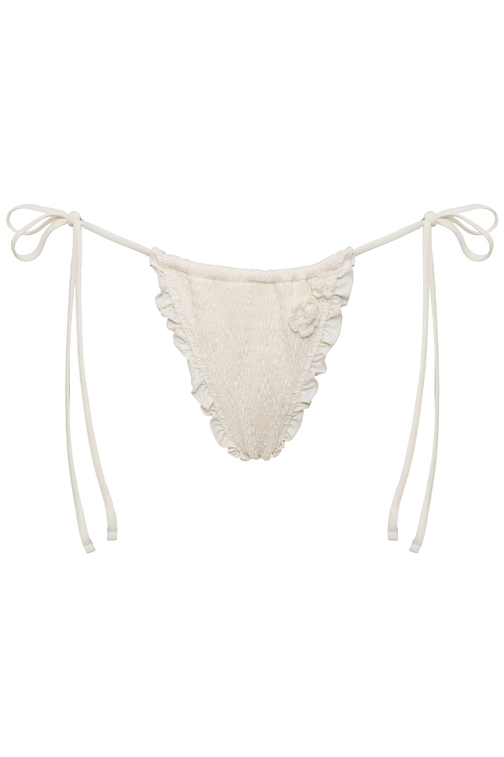 Tiana Ruffle String Bikini Bottom