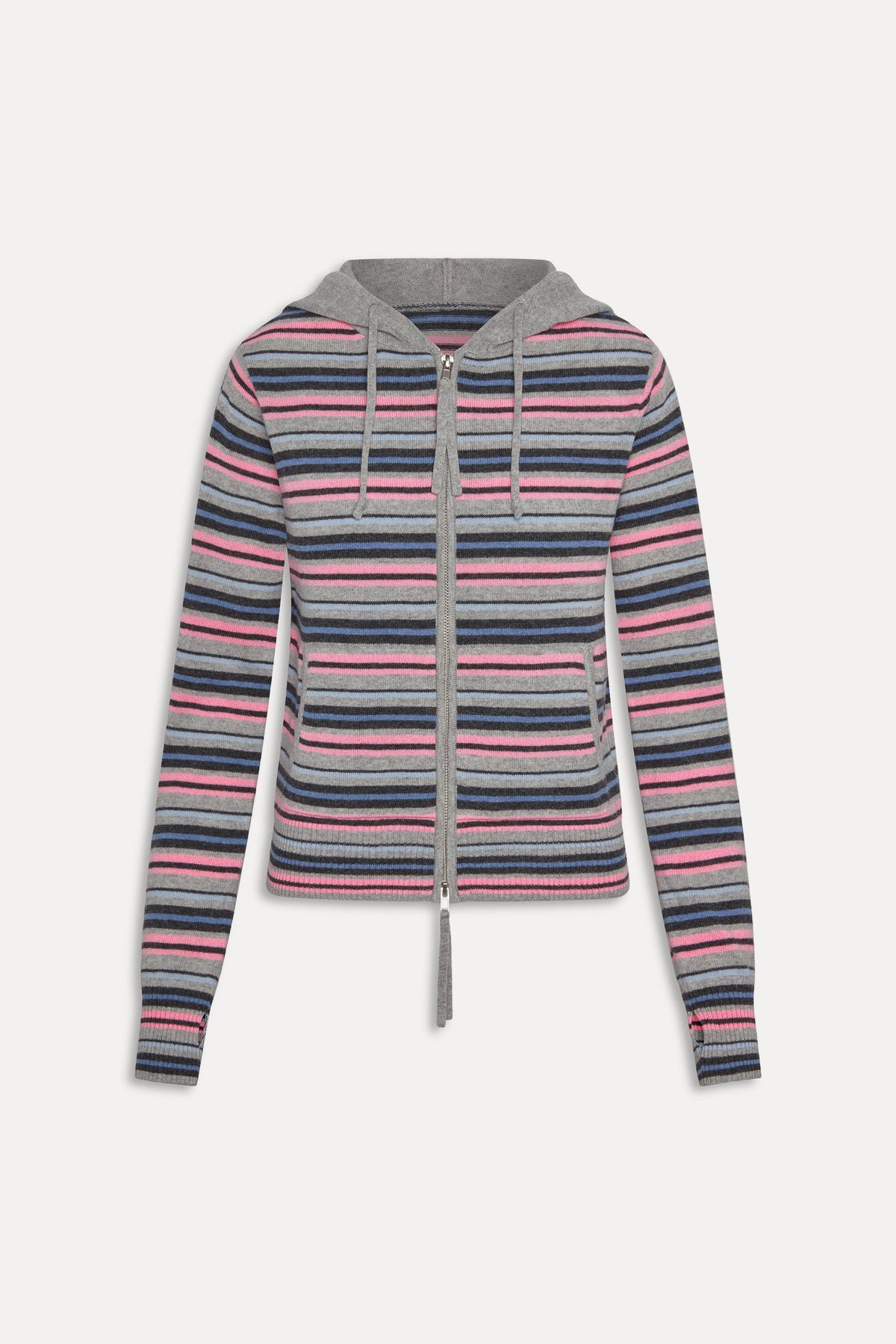 Topanga Cashmere Zip Up Hoodie