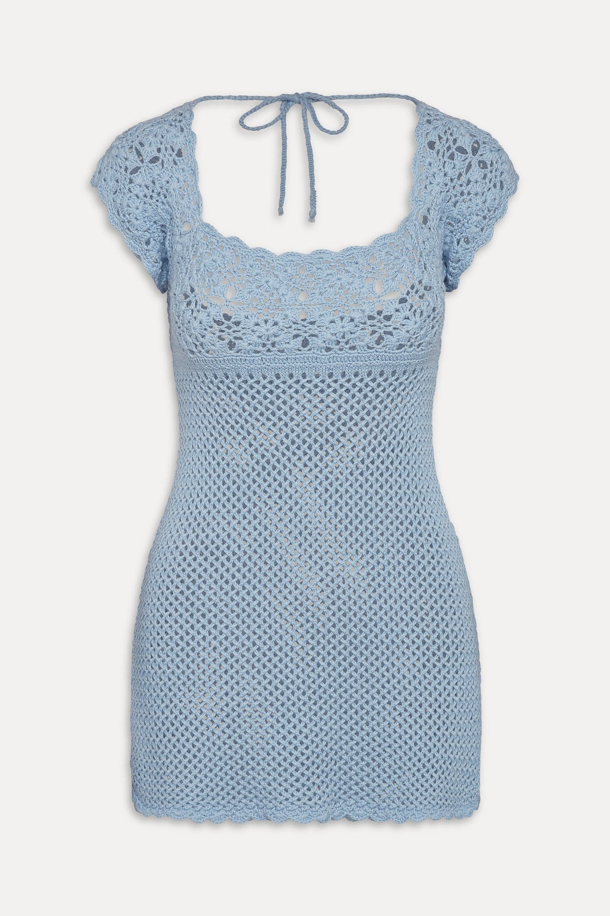 Eloise Crochet Mini Dress