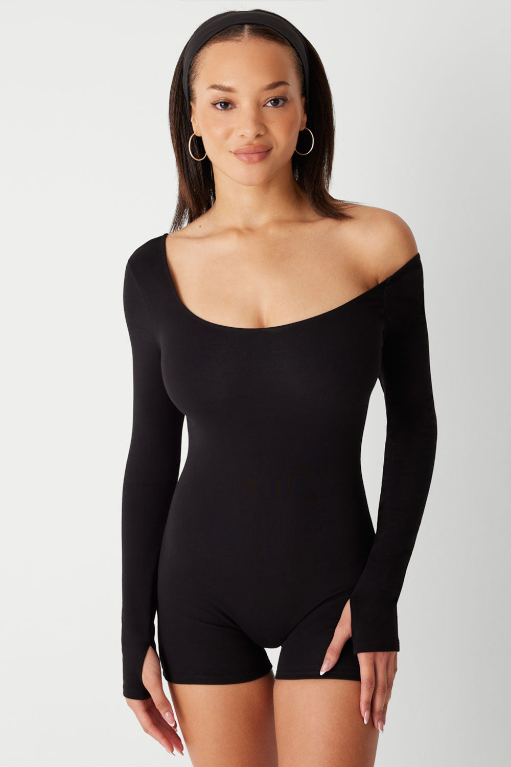 97 One Shoulder Romper