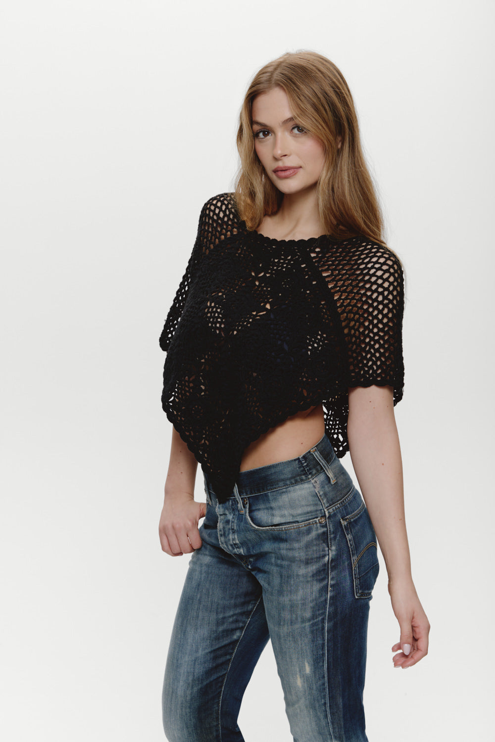 Sophie Crochet Poncho