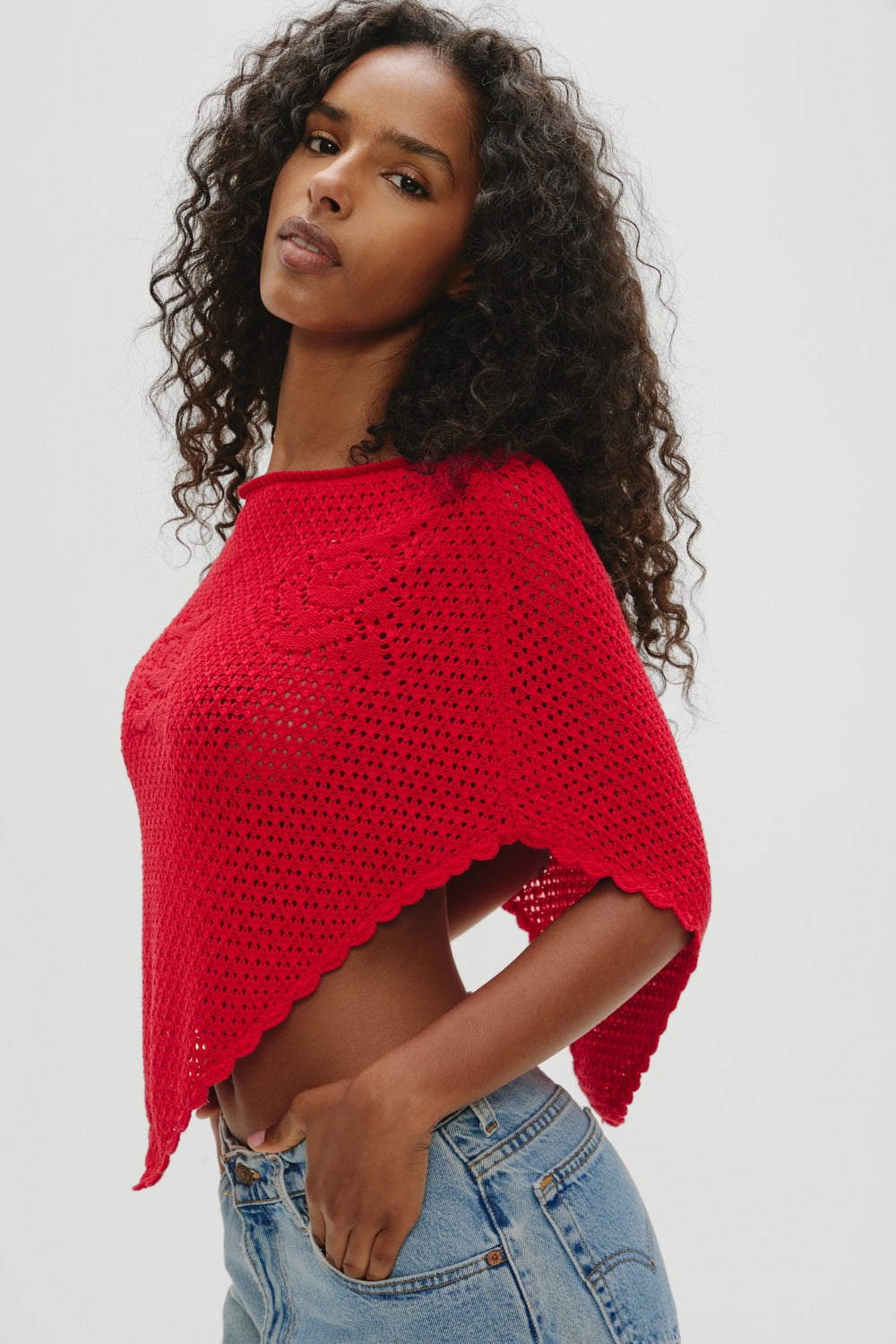 Sophie Crochet Poncho