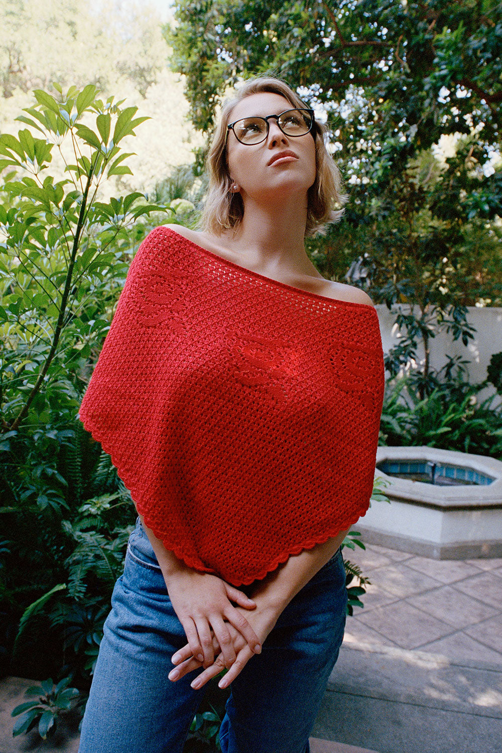 Sophie Crochet Poncho