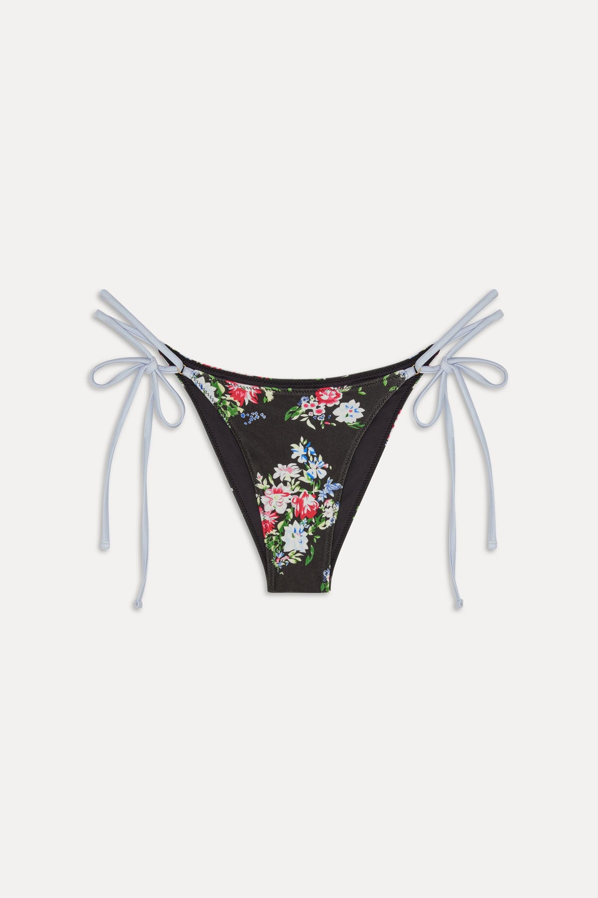 Mackenzie Satin Cheeky Bikini Bottom