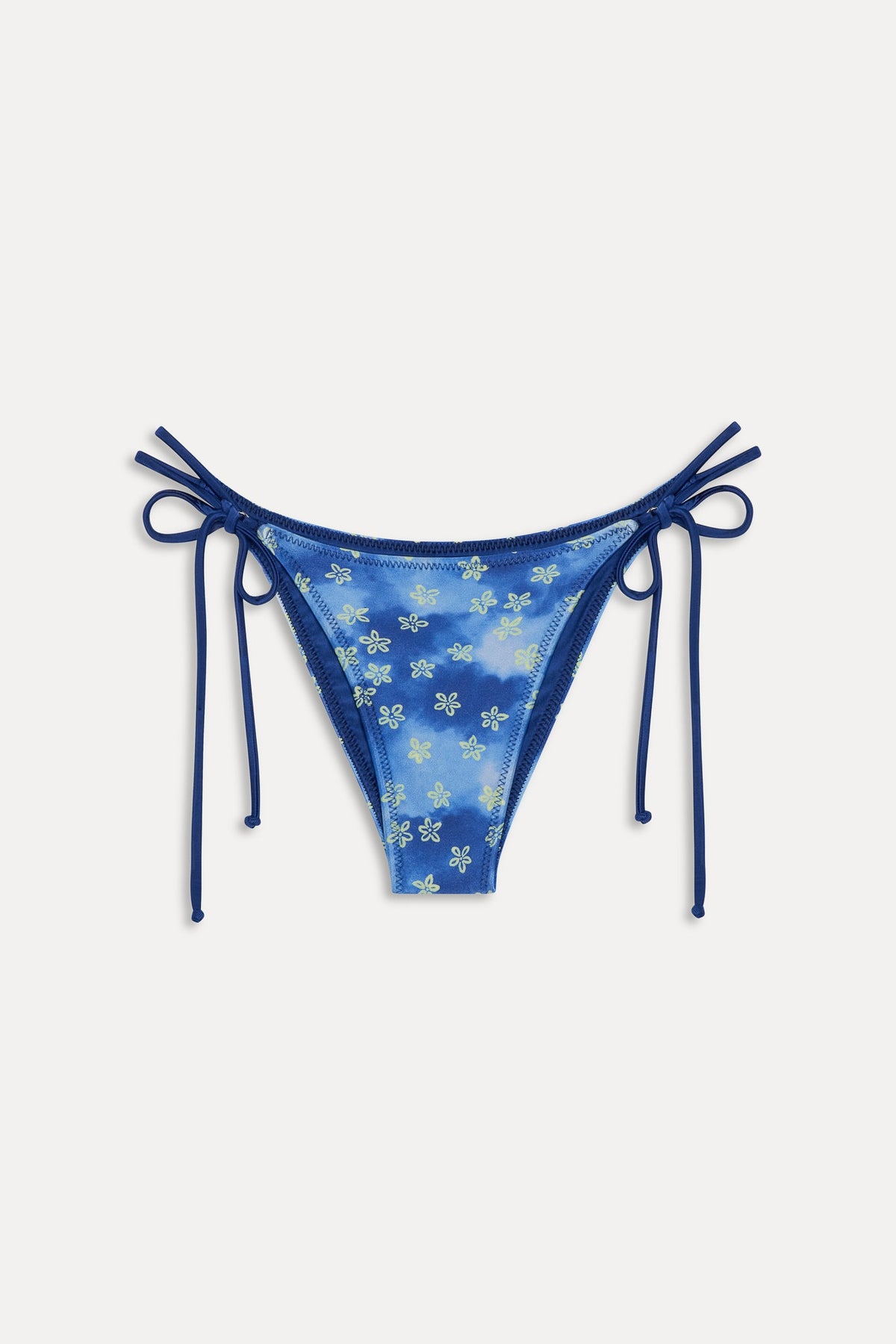 Mackenzie Satin Cheeky Bikini Bottom