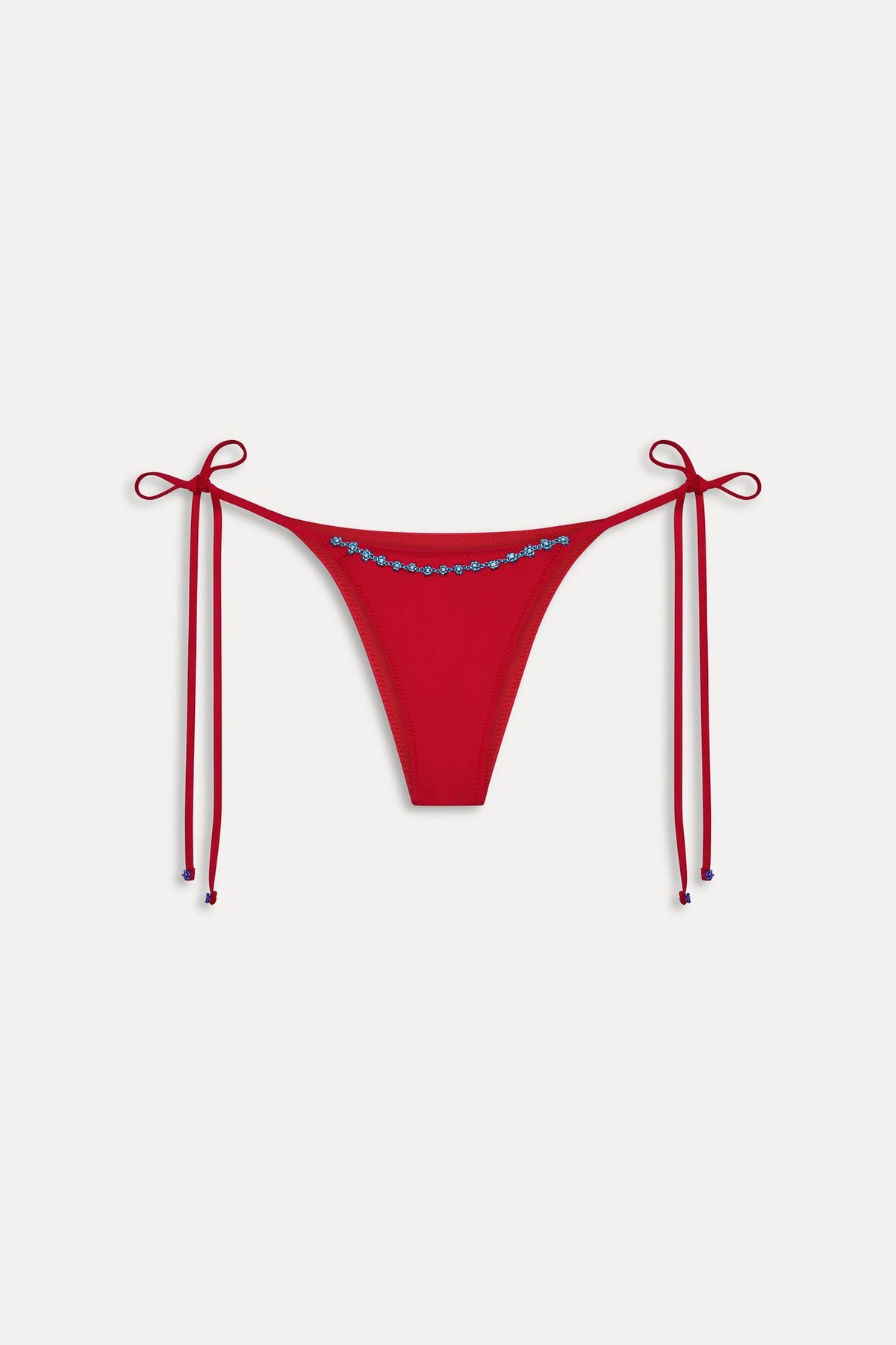 Mackenzie Beaded Cheeky Bikini Bottom