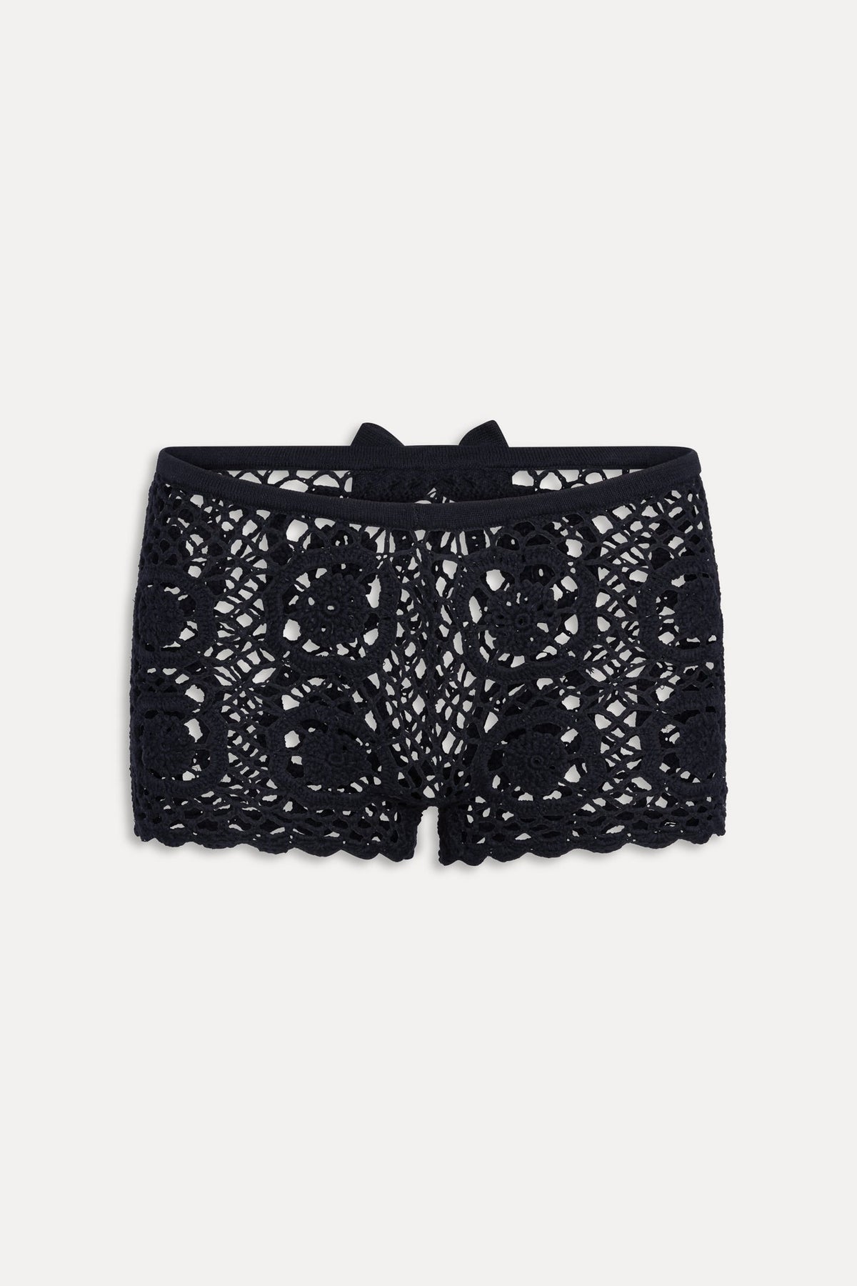 x Devon Lee Carlson Pinky Promise Crochet Shorts