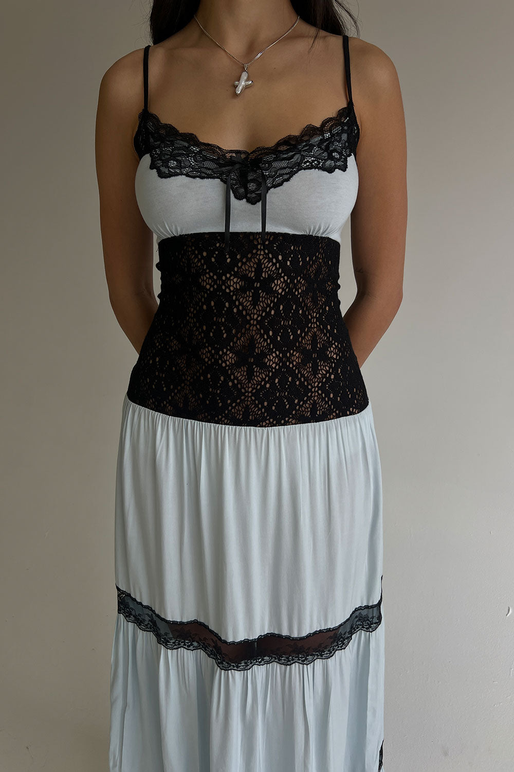 Vineyard Crochet Maxi Dress